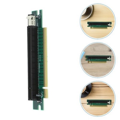 2 Pcs Gpu-kabelverlängerungsadapter Pcie-erweiterungsadapter Für Riser