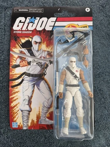 G.I. Joe Classified Retro STORM SHADOW 6” Figure Brand New Unopened