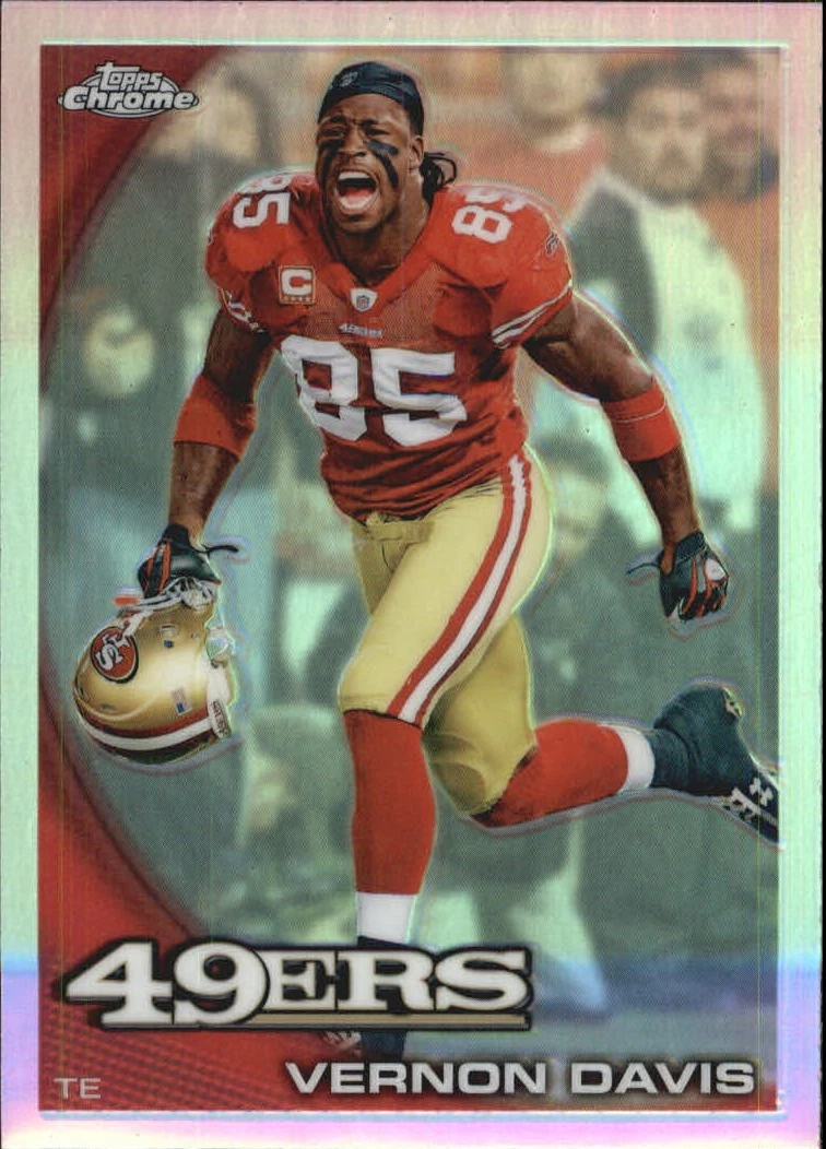 Vernon Davis trading card