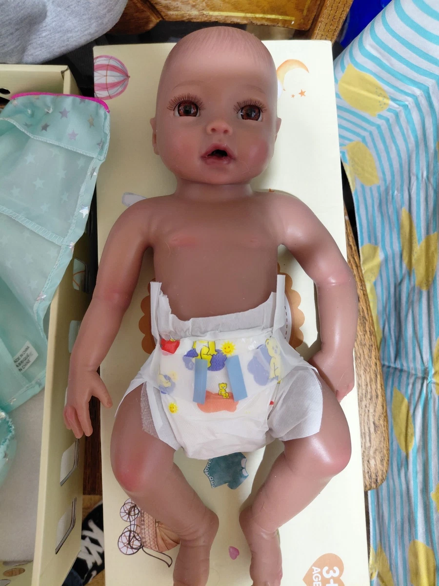 Muñeca Africana Americana De 12 Pulgadas Comebachome – Con Ropa Y Banda Para Cabeza, Brazos Y Piernas Articulados, Realista, Para Niños