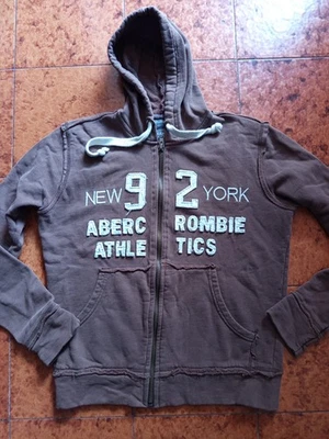 Hodie Sweat Veste Capuche Abercrombie & Fitch Taille M Style Vintage - Photo 1/4