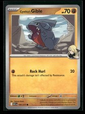Cynthia's Gible 109/217 Common Ascended Heroes Pokemon Near Mint