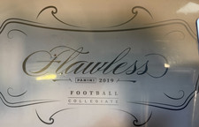 2019 Panini Flawless Collegiate Football Hobby Box Factory Sealed New
