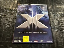 XMEN Official video game Strategy Guide BRADY NOS-UNREAD 