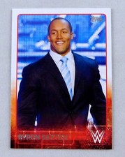 Byron Saxton WWE Topps Wrestling Trading Card WWF RAW Smackdown #14 Announcer