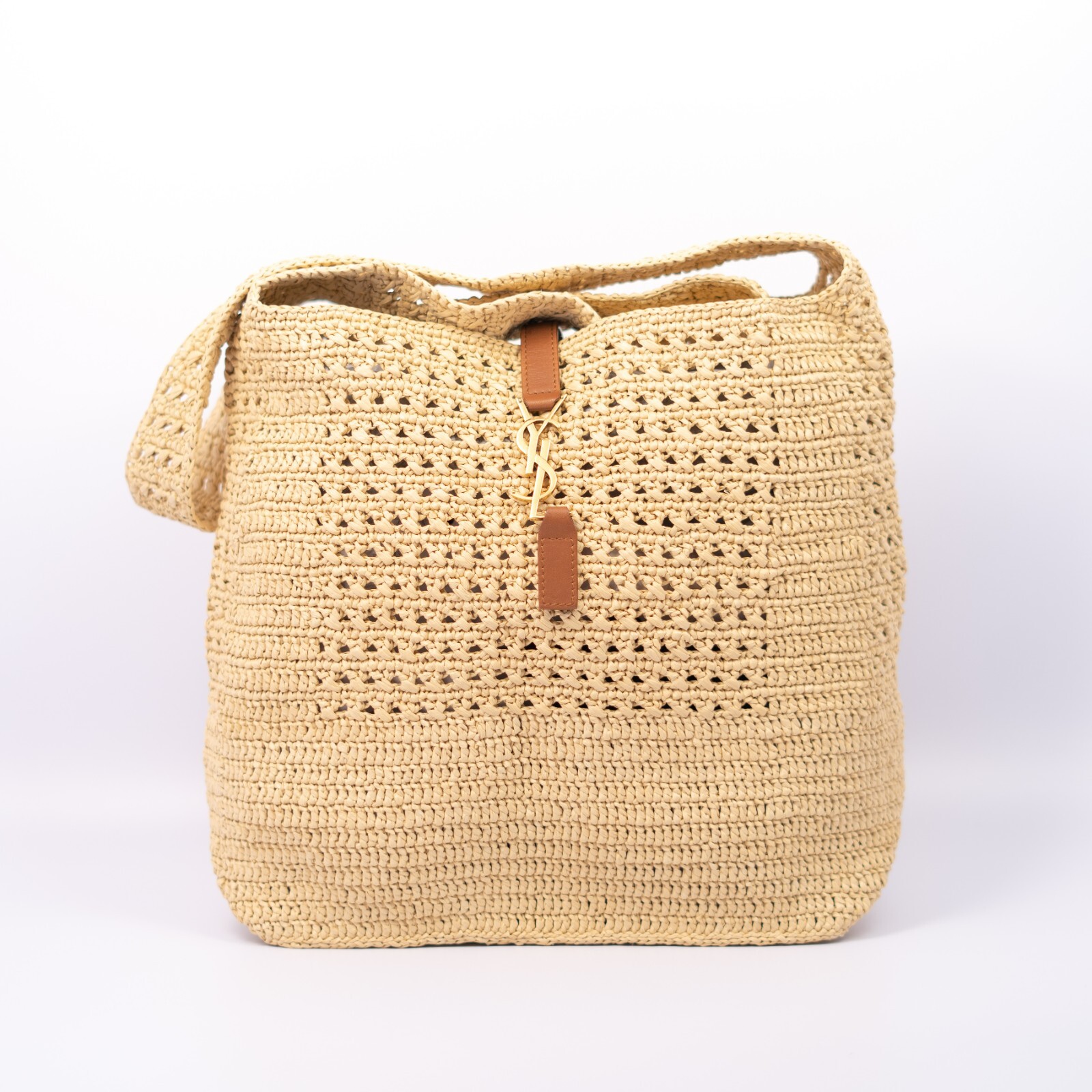 Saint Laurent Bolsa Entretejida Certificato Entrupy