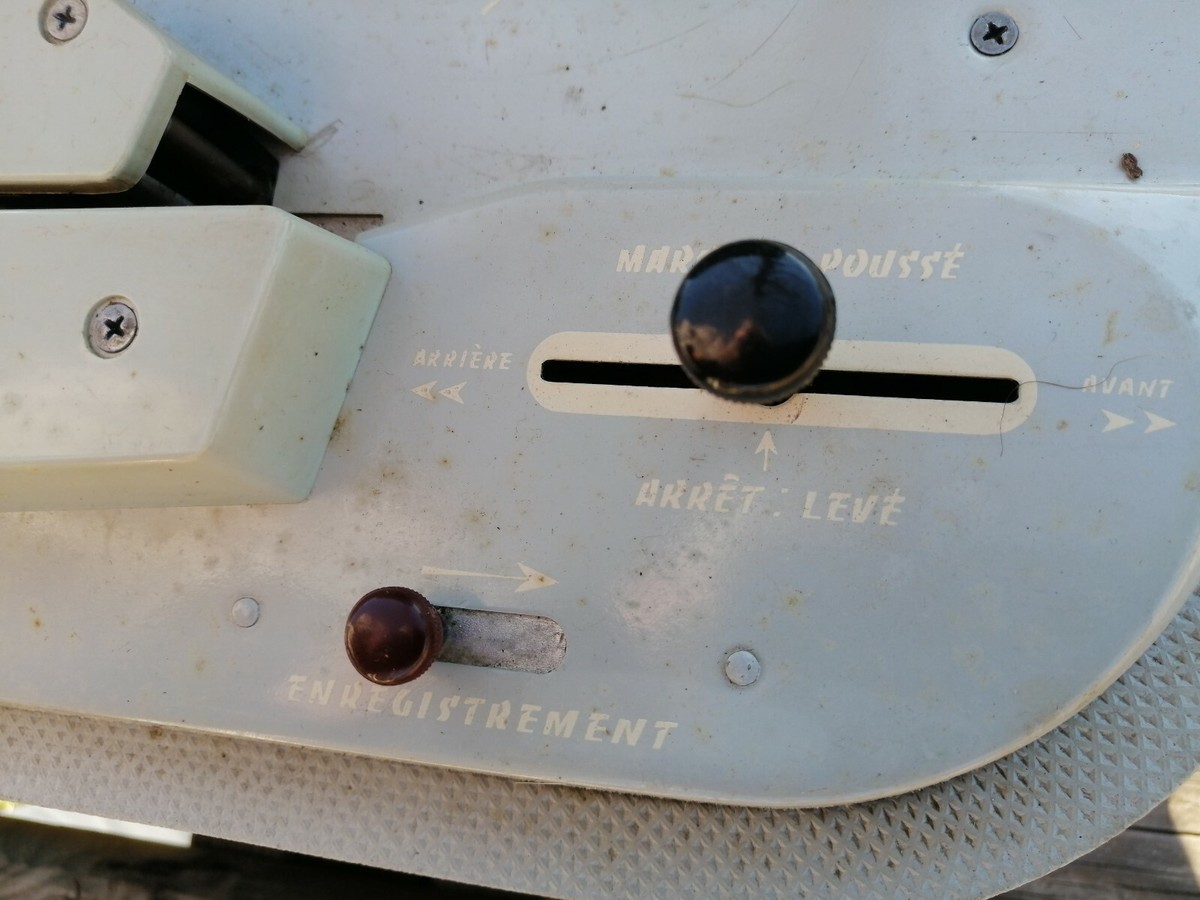 Magnétophone à Bande LIS – Made In France – Pour Pièces Ou Restauration