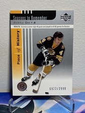 2002-03 Upper Deck PIECE OF HISTORY Hockey BOBBY ORR #97 SP 0922/2999