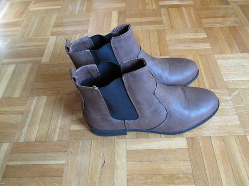 Botas H&M, talla 41, color marrón, planas - Imagen 2 de 3
