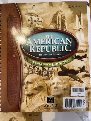 Bju American republic (2nd ed) teachers edition 1 &2, Activities Books - Picture 3 of 7
