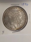 1896 P Morgan Silver Dollar Very Fine Circulated No Mint Mark