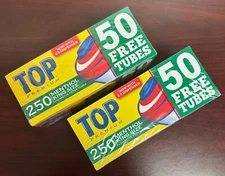 TOP Menthol King Size Cigarette Tubes ~2 Packs~Ships in Box