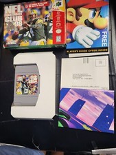 NFL Quarterback Club 98 Nintendo 64 N64 / GAME  BOX POSTER REGISTRATION CARD