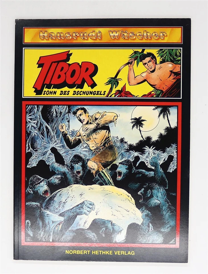 TIBOR Sohn des Dschungels SC Comiic Album Nr. 1-64 Hethke Verlag Wäscher Auswahl - Bild 2 von 4