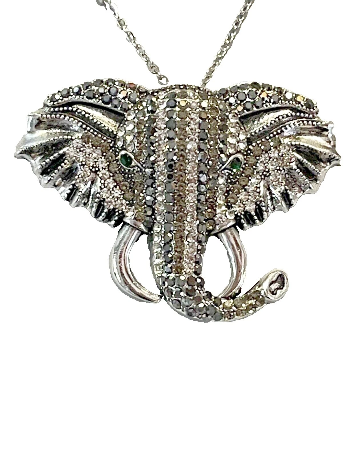 Platinum Plated Stone Family & Friends Fashion Necklaces & Pendants