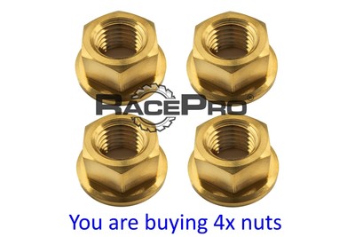 Honda MSX/Grom/Dax/Monkey Titanium Sprocket Nuts Kit - 7 Colour Options