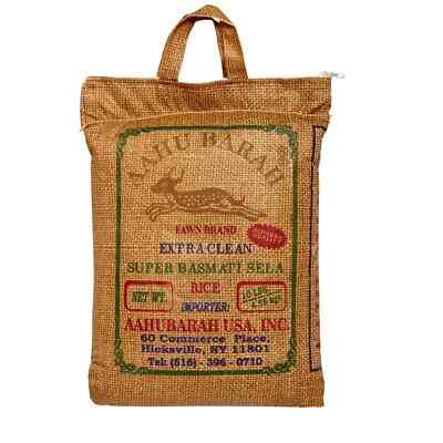 Aahu barah Basmati Sela Rice 20 lb