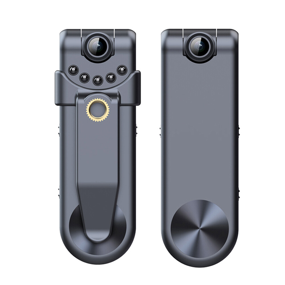 1080P HD Mini Police Body Cam with Night Vision and 180° Wide Angle DVR-image