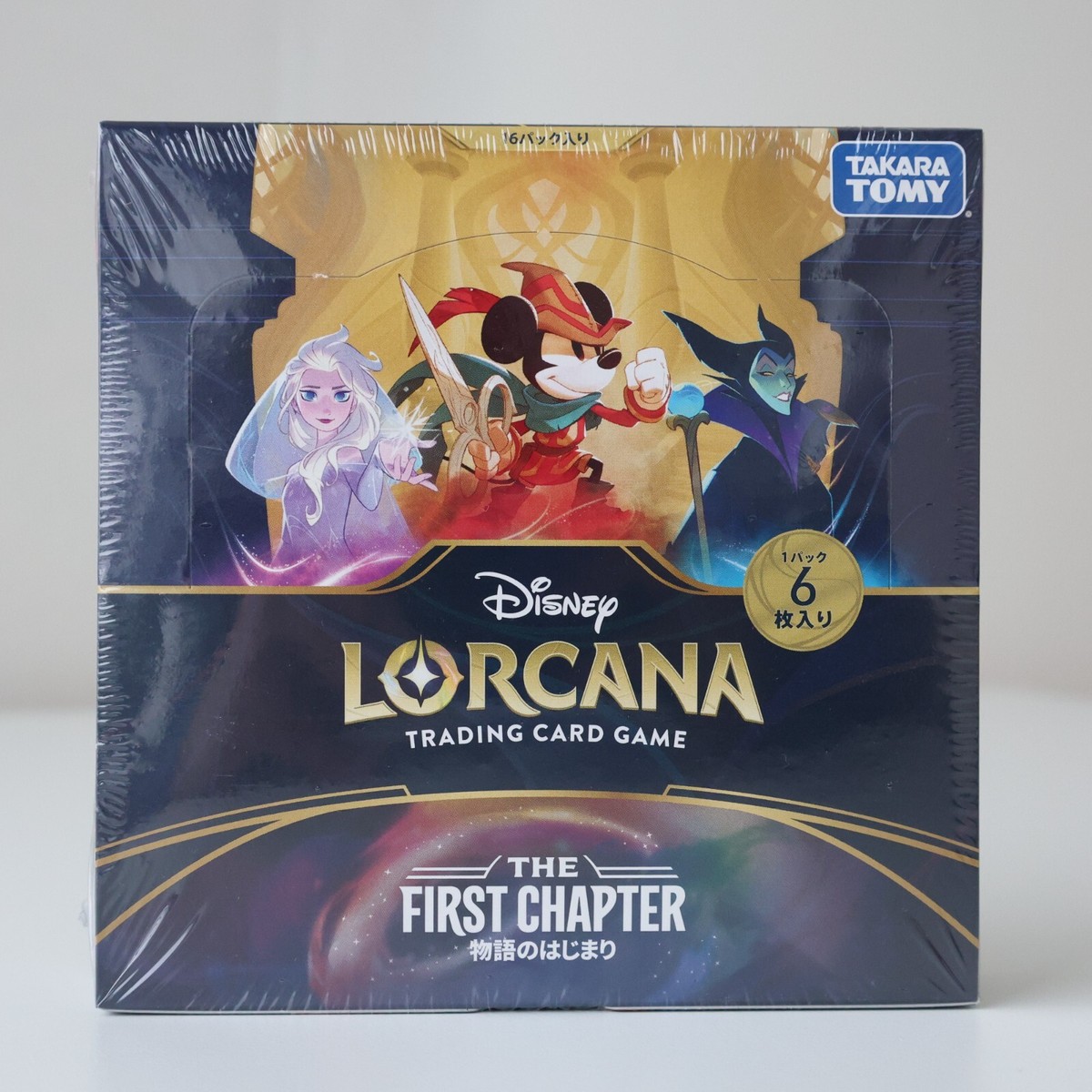 LORCANA THE FIRST CHAPTER 物語のはじまり　BOX タカラトミー ディズニー・ロルカナ・TCG 日本語版 ブースター