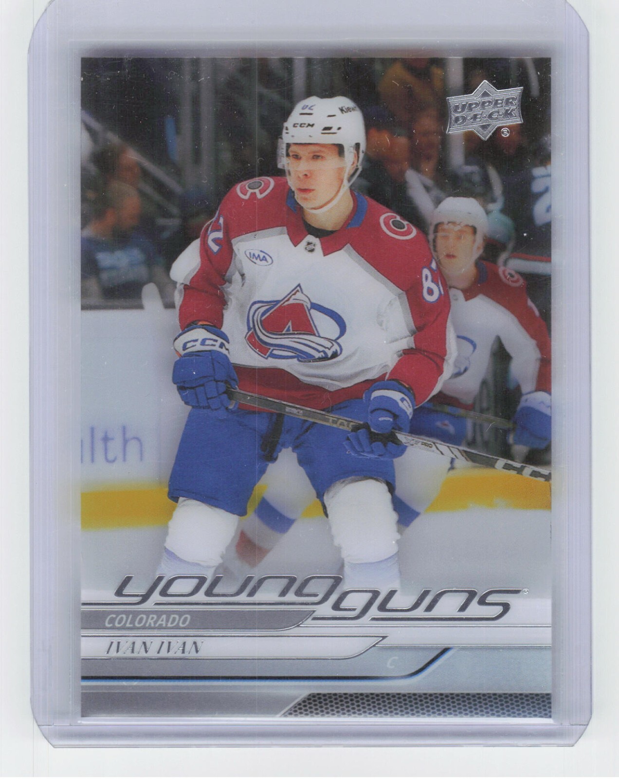 2024-25 Upper Deck Series 2 Ivan Ivan #481 Young Guns Clear Cut Avalanche