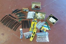 Lot of Miscellaneous Toy Train Rails and Parts Lot X