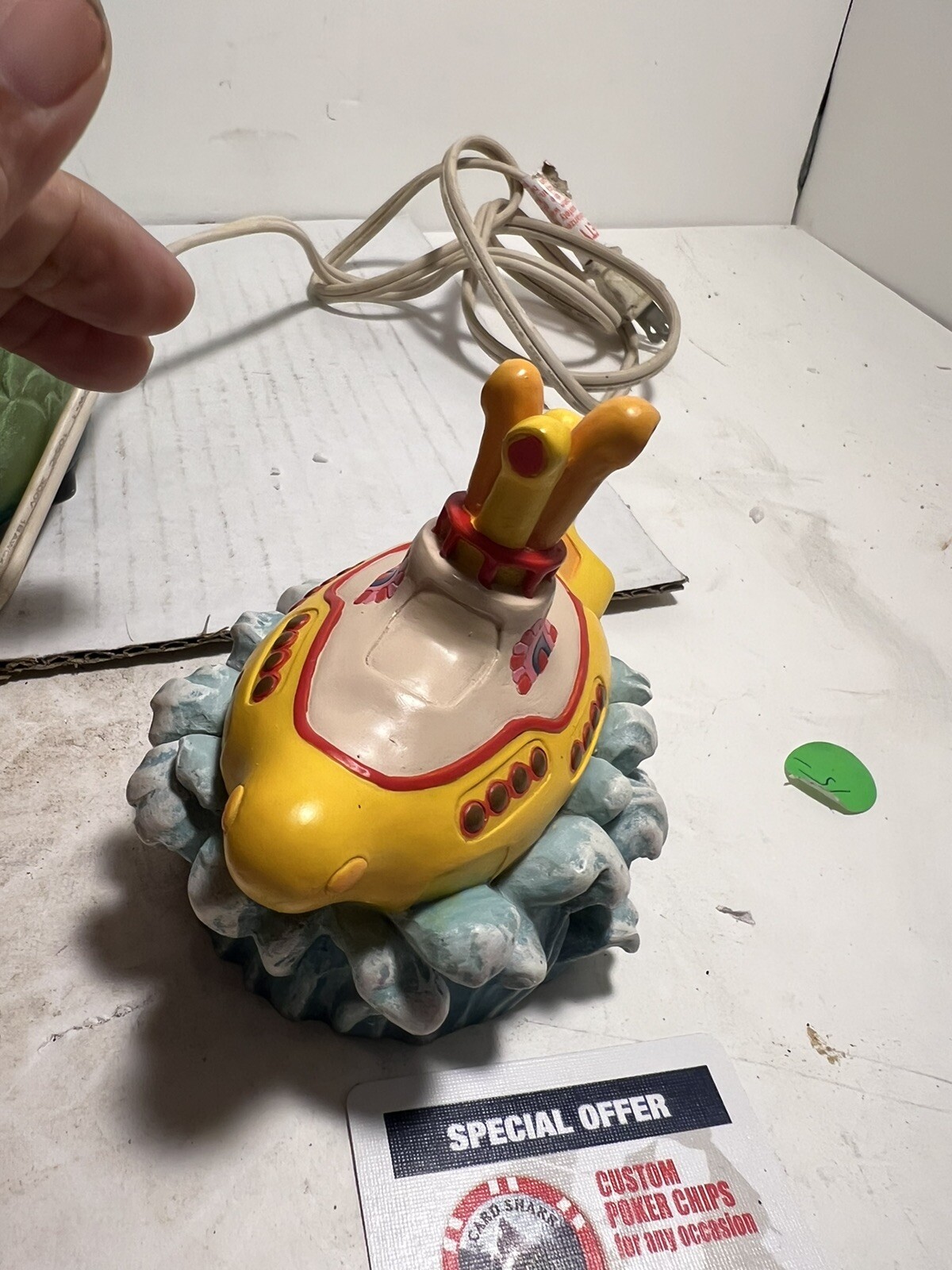 Beatles 1999 Yellow Submarine Lava Lamp In Original Box Works! eBay