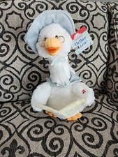 Mother Goose Plush Animated Talking Toy Reads Nursery Rhyme Cuddle Barn Doll