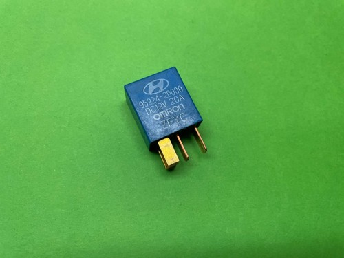 Kia Hyundai Multi-Use Blue Relay Omron 95224-2D000 12V 20A (4-Pin - Foto 3