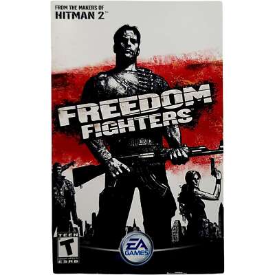(Manual Only) Freedom Fighters - Sony Playstation 2 Tested Original