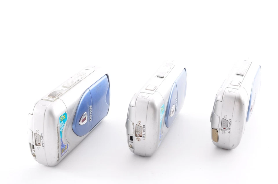 Nikon Coolpix 2500 Set of 3 AS-IS for Parts Simple Compact Digital Camera Y0914 - Image 3 of 4