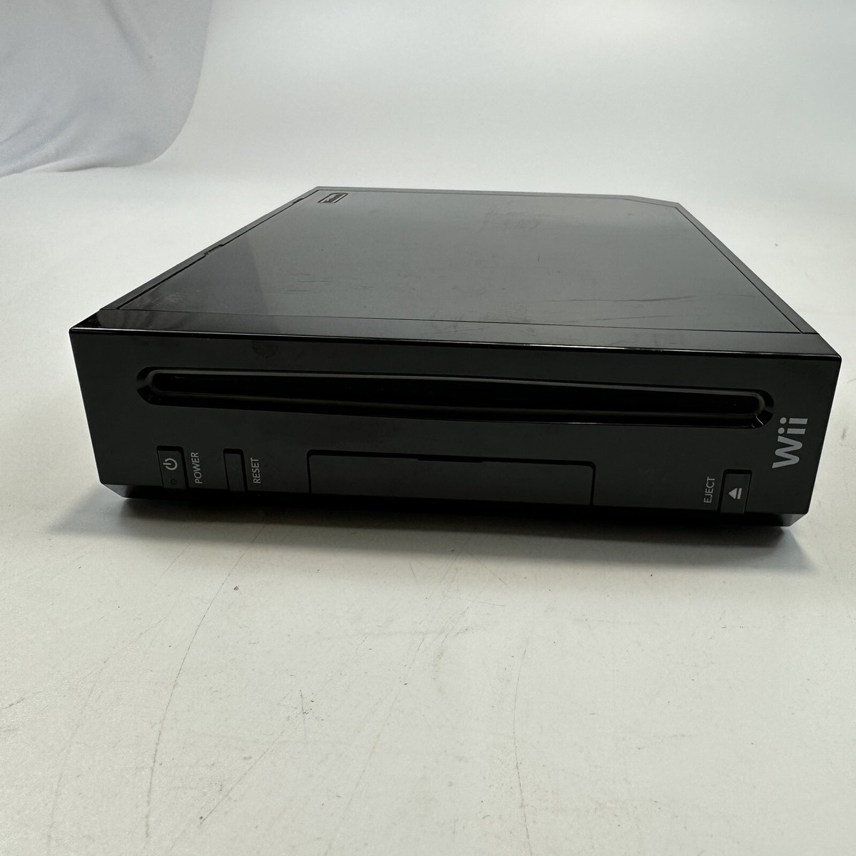 Nintendo Wii (RVL-101) Black Console Only (No Cords) Tested