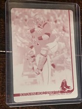 2019 Series 2 Magenta Printing Plate Boston Wins World Series Title 1/1