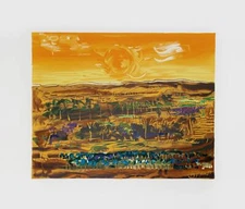 Gustave van Steenwegen, Paysage, Lithograph (unsigned)