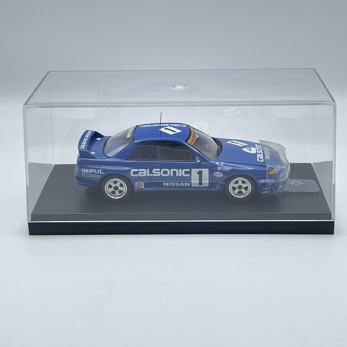 Kyosho 1/43 Minicar Nissan Skyline GT-R (BNR32) CALSONIC No