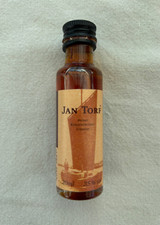 &auml;ltere kleine Kr&auml;uterschnaps-Flasche Magenbitter Jan Torf Sammler