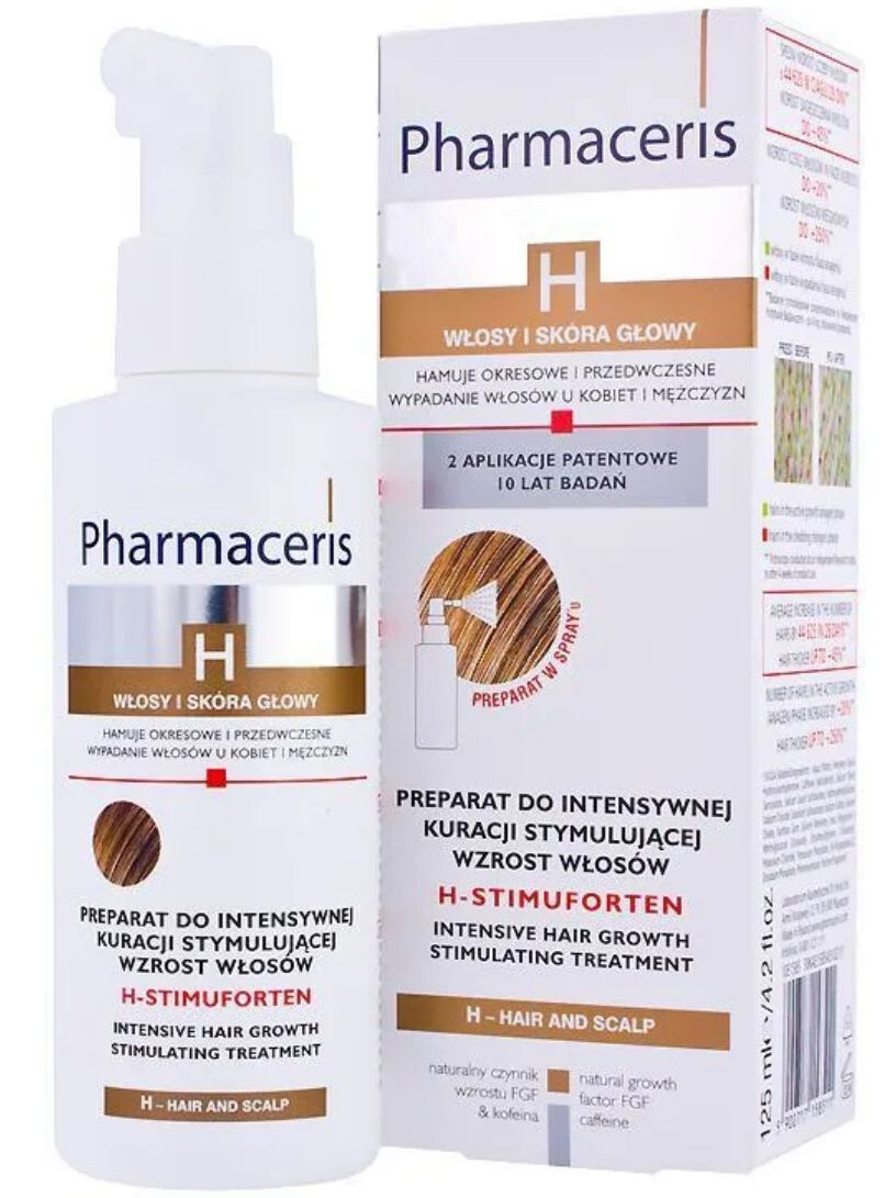 Pharmaceris Light H Stimuforten Intensive Hair Growth Stimulating Spray 125Ml - Image 5