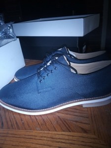 calvin klein blue dress shoes