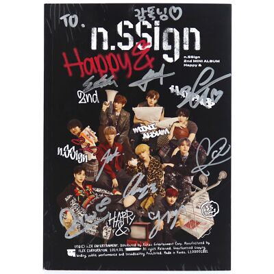 n.SSign メンバー 直筆サイン入　フォト/ブロマイド サイン入りhappy s-l400.jpg