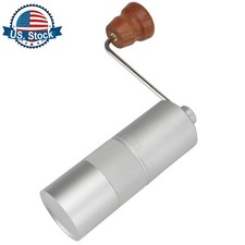Manual Coffee Grinder Stainless Steel Conical Burr Adjustable Setting Grinder