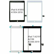 For iPad 7 A2197 A2198 A2200 / iPad 6 A1893 A1954 Glass Touch Screen Digitizer