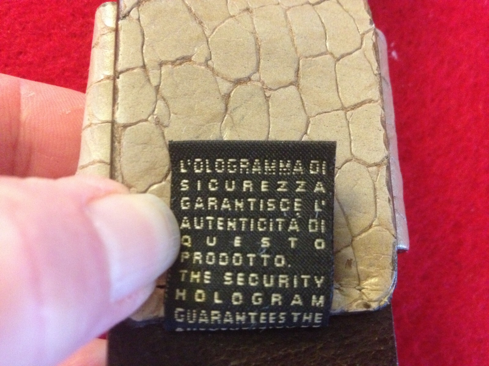 Roberto Cavalli Just Cavalli Python Embossed Tan … - image 4