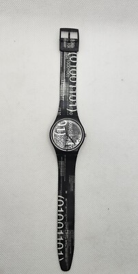 Swatch Binary Code Limited Edition Watch Digital Art Design Swatch Binary Code Limited Edition Watch Digital Art Design