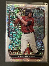 2023 Bowman Chrome 1st DBacks Cristofer Torin BCP-204 Speckle Refractor #d /299