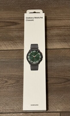 Samsung Galaxy Watch6 Classic 47mm LTE Version Smartwatch - Black (SM-R965U)