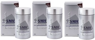 Super Million Hair No. 2 Dark Brown 30g × 3 Set Hair Loss Repair Agent NEW F/S