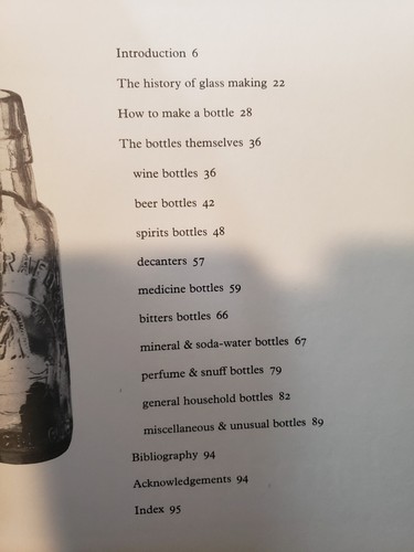 The Book of Bottle Collecting HC Beck Antique Guide 1974 Glass Identification - Foto 3 di 3