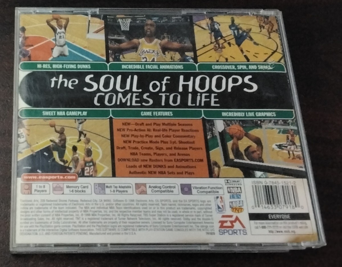 NBA Live 99 - PlayStation 1, PS1 14633079180| eBay