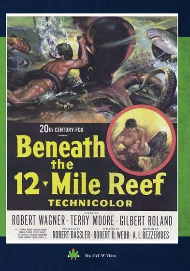 Beneath The 12 Mile Reef (DVD) Rush Williams Terry Moore Jacques Aubuchon