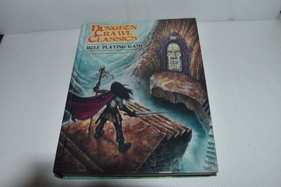 Dungeon Crawl Classics RPG rulebook, 2nd printing, Jeff Easley cover (RPB168)