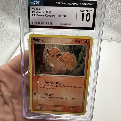 Vulpix graded CGC 10 for sale on eBay